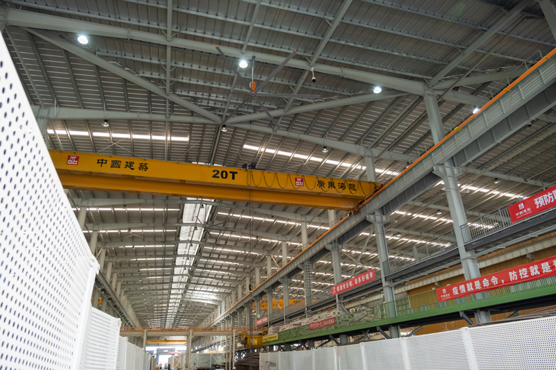 夏日炎炎瑞泰風(fēng)業(yè)大風(fēng)扇也可以讓車間，清涼舒適一夏